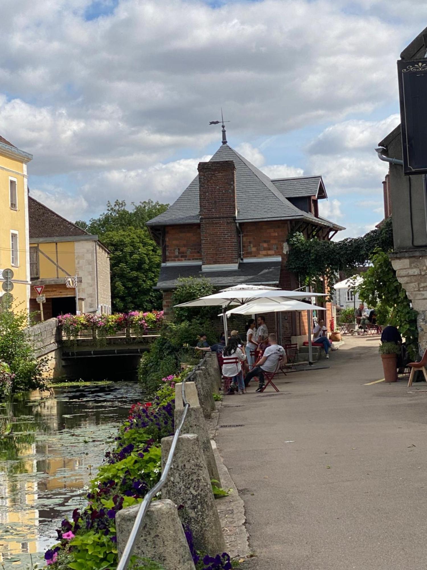 Le Merrain Gite Plein Coeur De Chablis Bagian luar foto